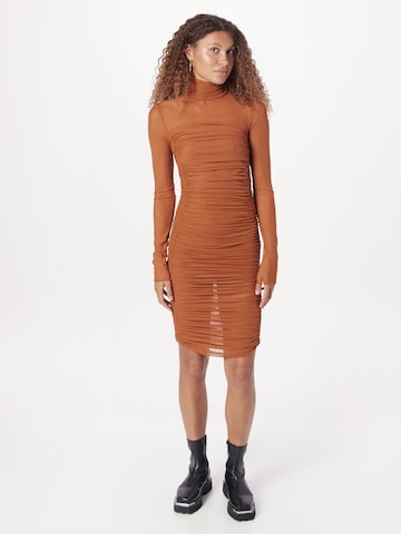 HUGO Dress 'Nelasai' in Brown: front