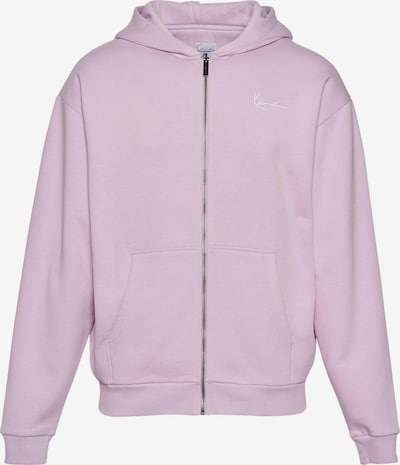 Karl Kani Veste de survêtement 'Essential' en lilas, Vue avec produit