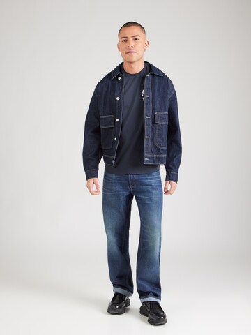 Lyle & Scott T-shirt 'Nature' i blå