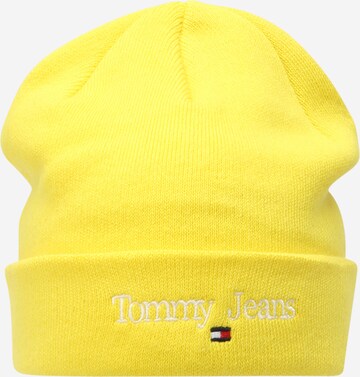 Bonnet Tommy Jeans en jaune