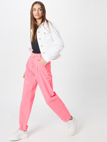 Essentiel Antwerp Regular Pleat-front jeans 'BITTO' in Pink