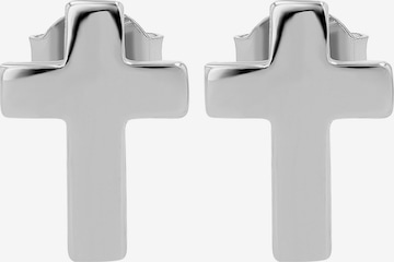 Akzent Earrings '"Judith" aus 925 Sterlingsilber, rhodiniert, langlebig' in Silver: front