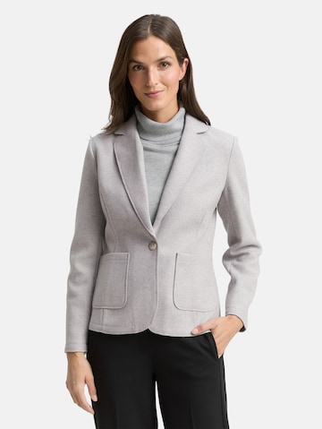 TOM TAILOR Blazer in Grey: front