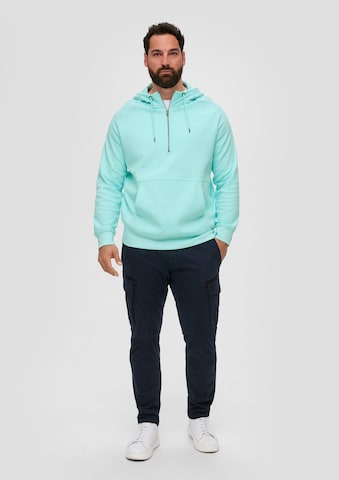 s.Oliver Men Big Sizes Sweatshirt in Blau