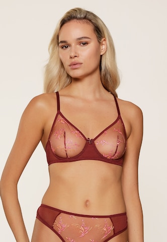 LingaDore Triangel BH in Rood: voorkant