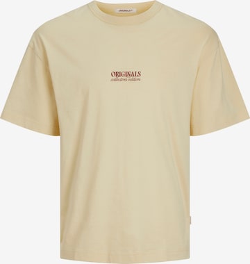 JACK & JONES - Camiseta 'MYKONOS' en amarillo