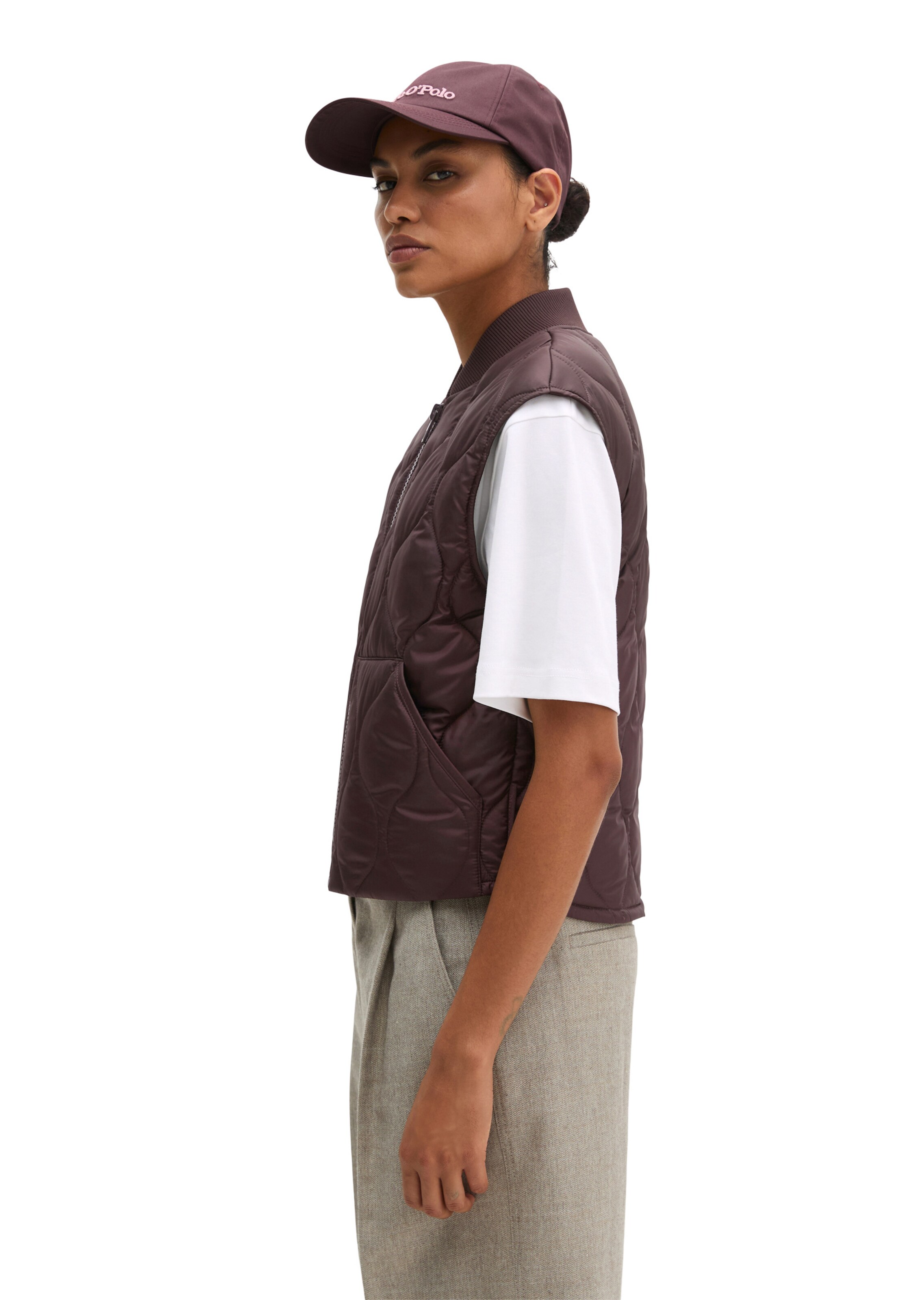 Gilet 'MOP x Function' Marc O'Polo en rouge
