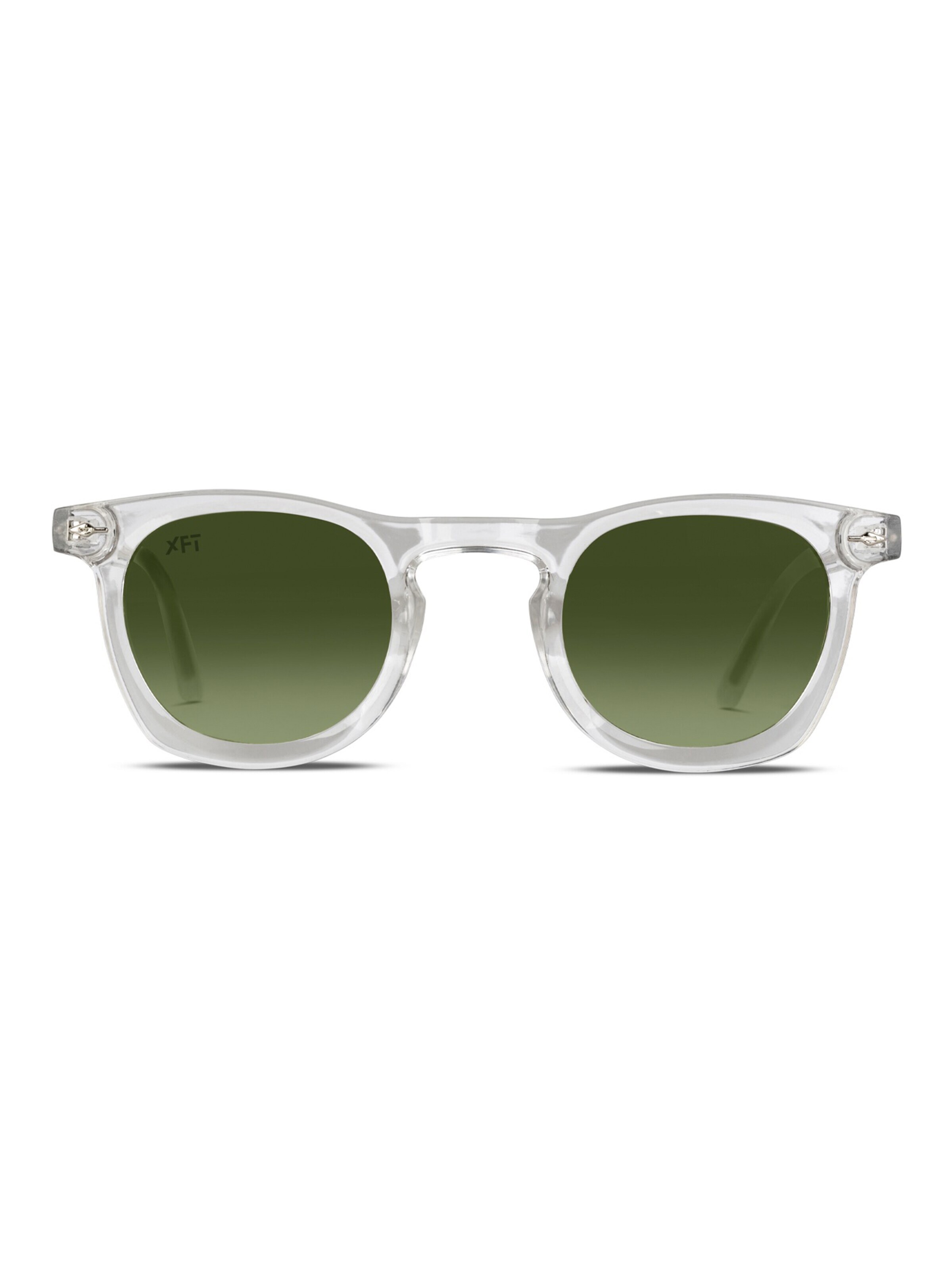 X Frame Therapy Okulary przeciwsłoneczne 'Reflectron Sun' w kolorze zielony
