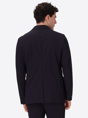 Distretto12 Slim Fit Sakko in Schwarz