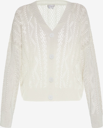 Cardigan Usha en beige : devant