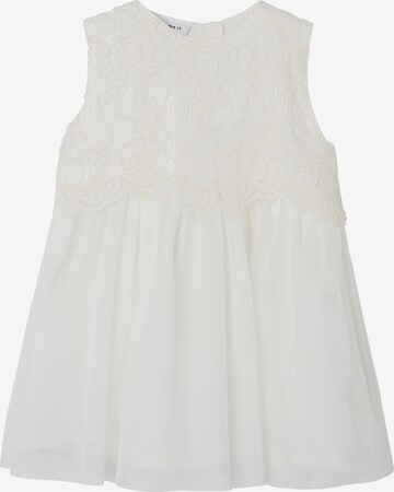 NAME IT Dress 'Nikol Spencer' in White: front