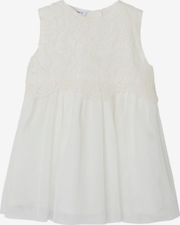 NAME IT - Vestido 'Nikol Spencer' en blanco: frente