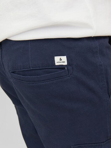 Coupe slim Pantalon cargo 'JJIMarco JJJoe' JACK & JONES en bleu
