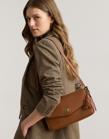 Lauren Ralph Lauren Kabelka na rameno - Hnedá
