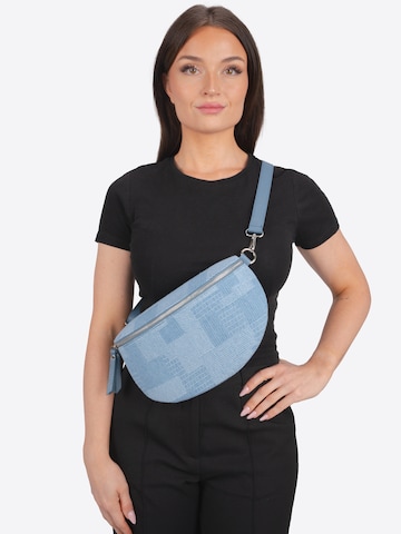 Seasons of April Heuptas 'Denise' in Blauw: voorkant