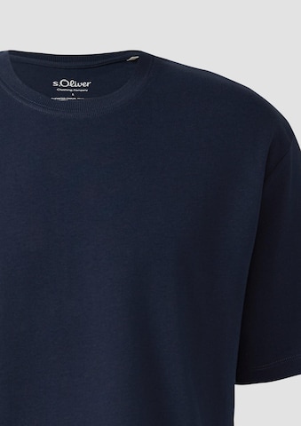 T-Shirt s.Oliver en bleu