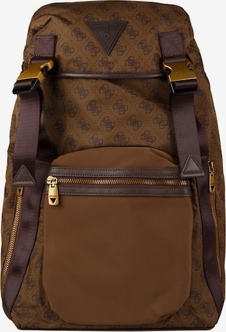 Zaino 'Berlin ' di GUESS in marrone: frontale