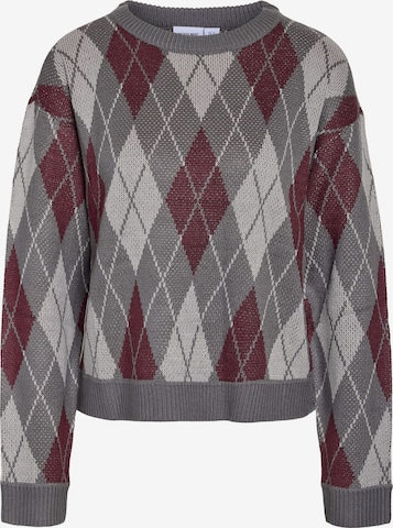 Noisy may Pullover 'NMLexa' in Grau: Vorderseite