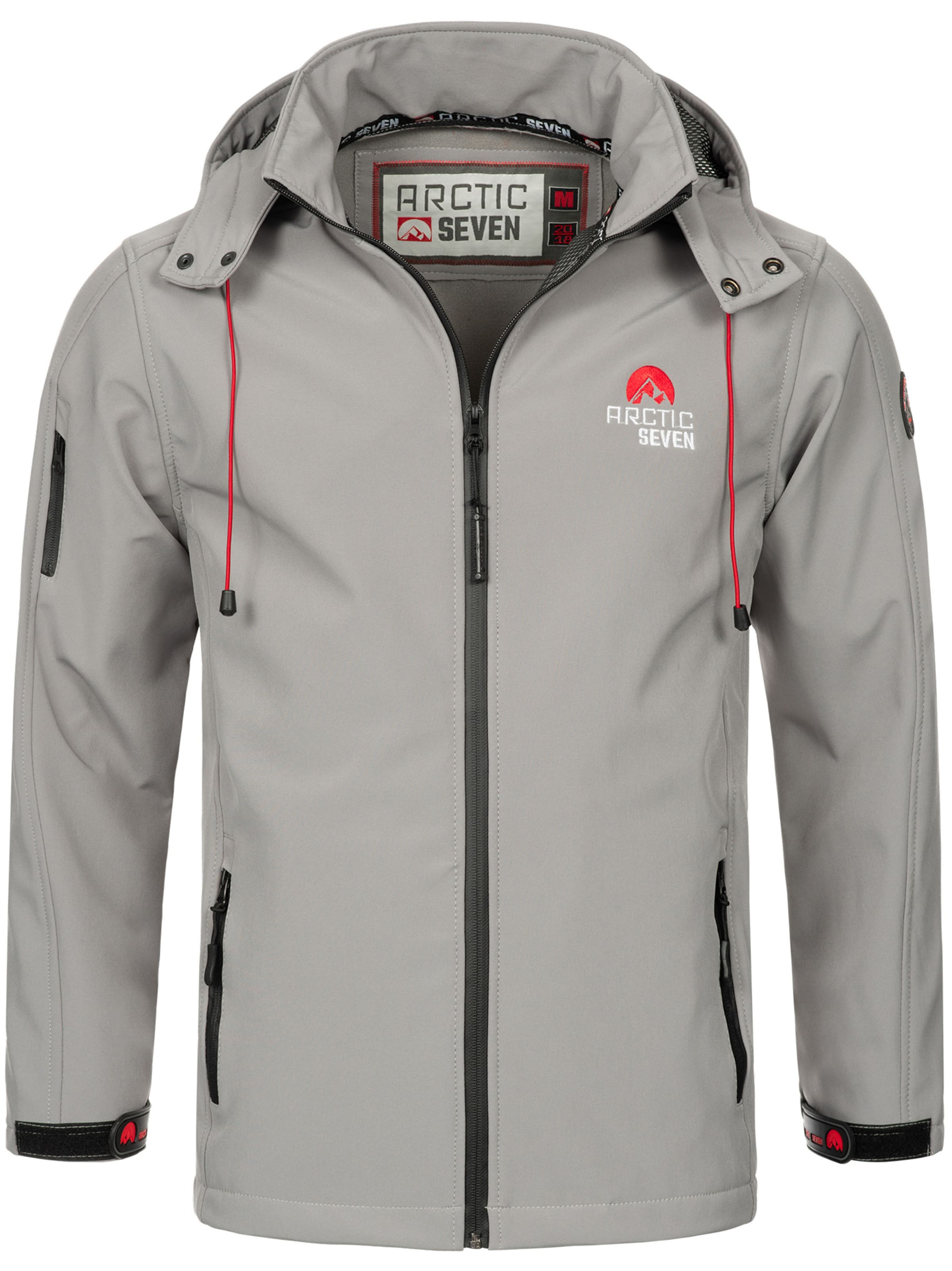 Arctic Seven Weatherproof jacket in Grey: front