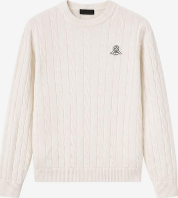 Pull-over Refrigiwear en blanc : devant