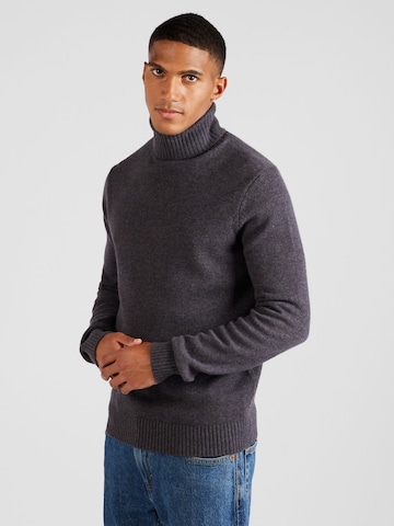 ECOALF Sweater 'BRUN' in Grey: front