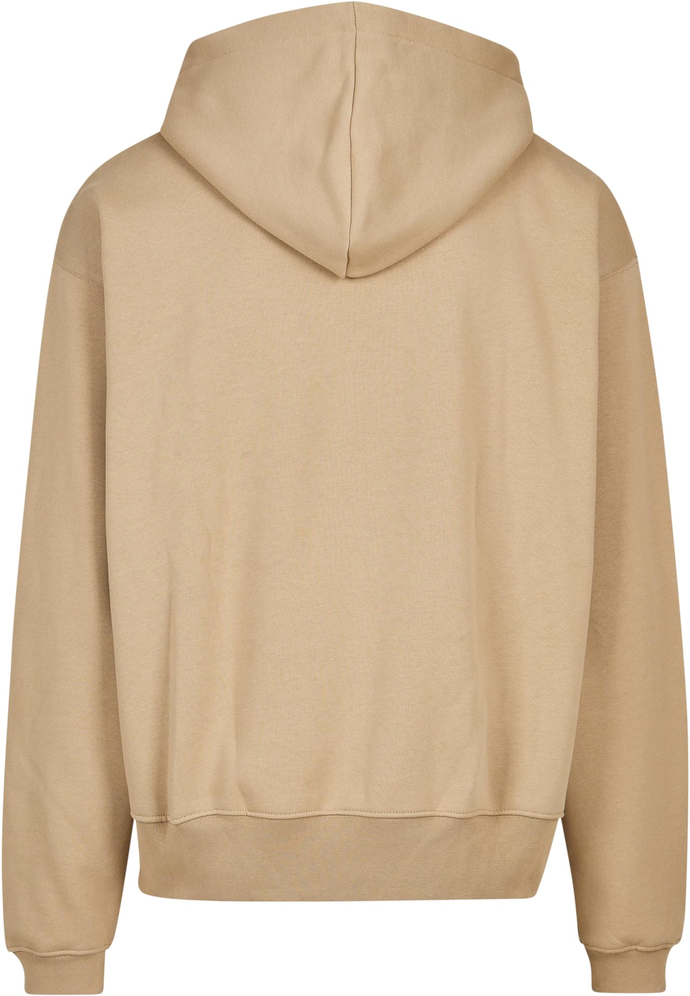 DEF Sweatjacke in Beige