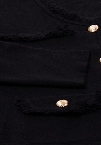 NAEMI Strickjacke in Schwarz