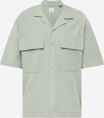 JACK & JONES Comfort fit Button Up Shirt 'LENNON' in Green: front