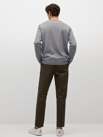 MANGO MAN Sweater 'TENV' in Grey