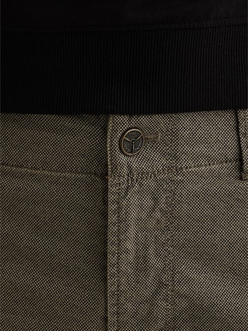 PME Legend - Loosefit Pantalón 'Nordrop relaxed fit cargo pants with allover print' en beige
