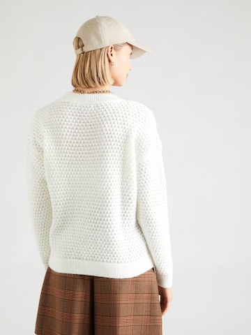 Pull-over 'BUSY' ONLY en blanc