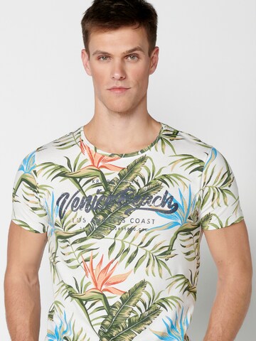 KOROSHI T-Shirt in Weiß