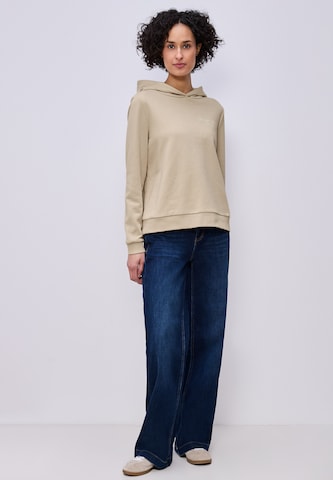 STREET ONE Sweatshirt in Beige