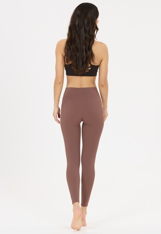 Athlecia Regular Tights 'Eman' in Braun