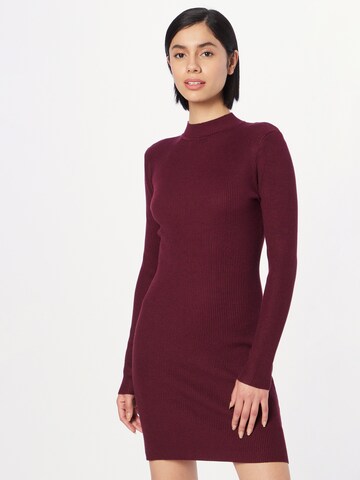 Cotton On Knitted dress in Red: front