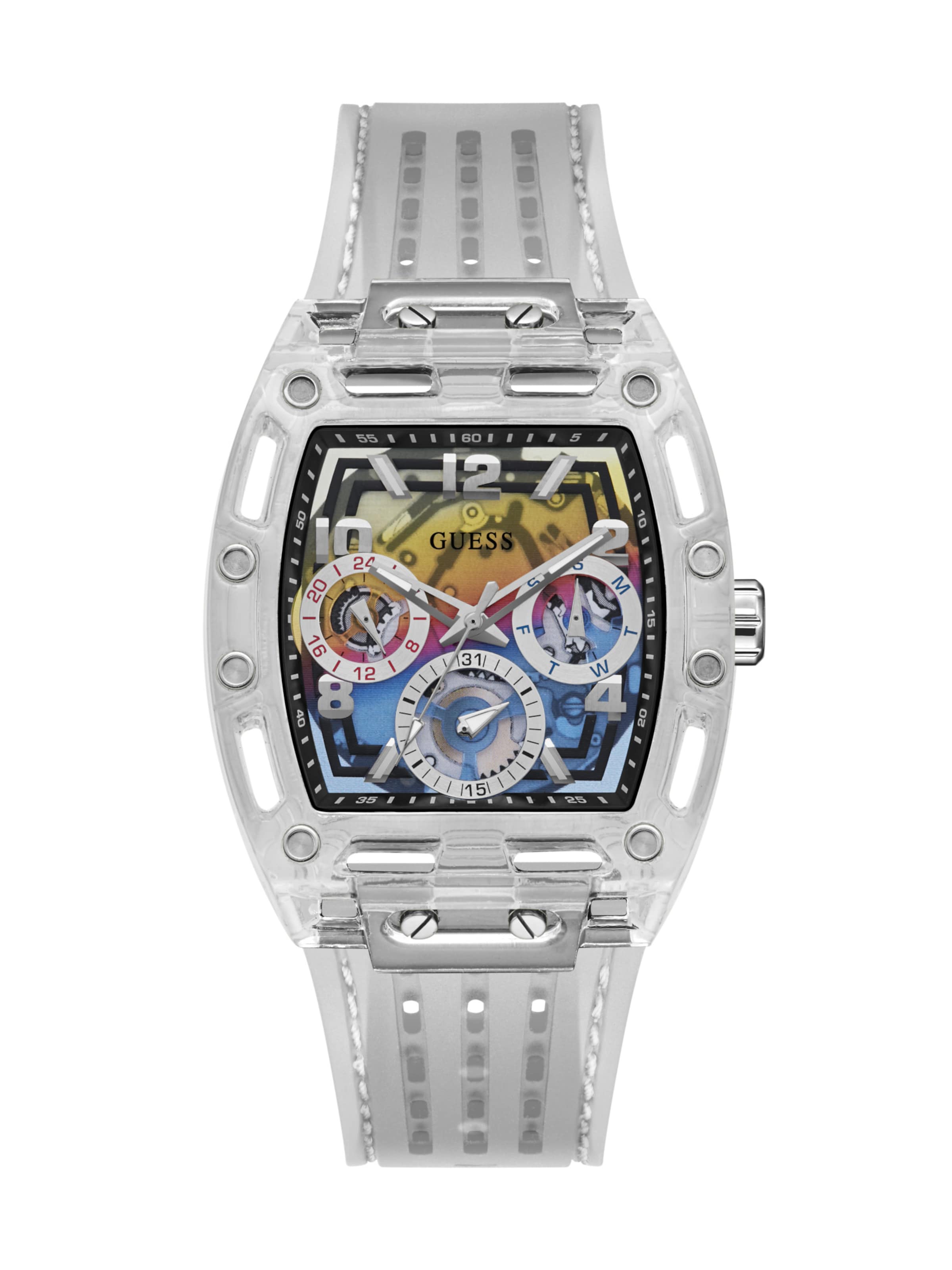 Orologio analogico ' PHOENIX ' di GUESS in colori misti: frontale