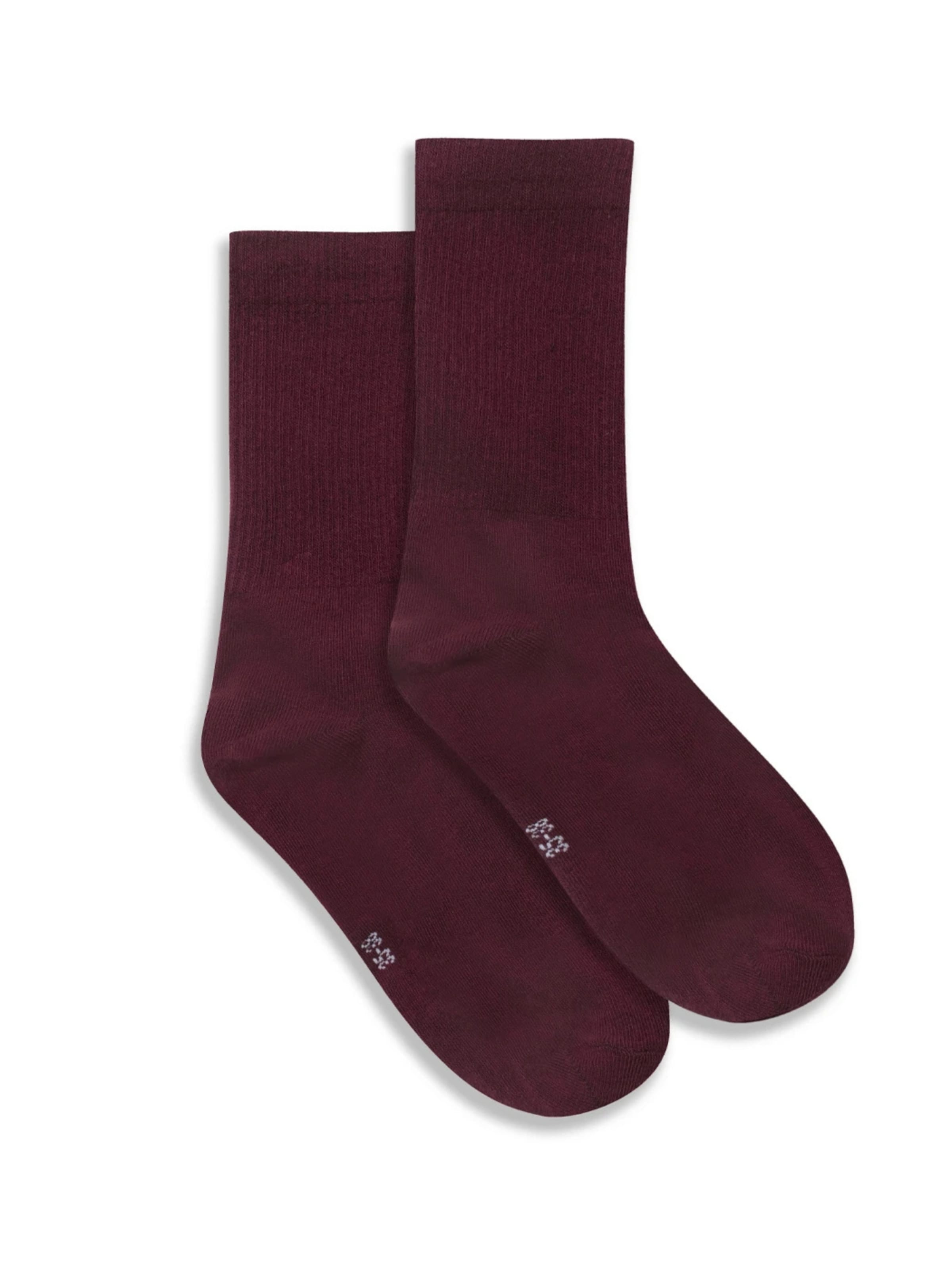 Chaussettes 'Lange Sportsocken | 4er Pack' cfab (formerly creamy fabrics) en rouge