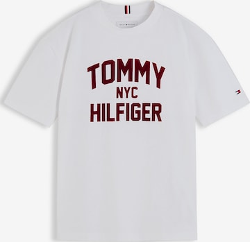 T-Shirt TOMMY HILFIGER en blanc : devant