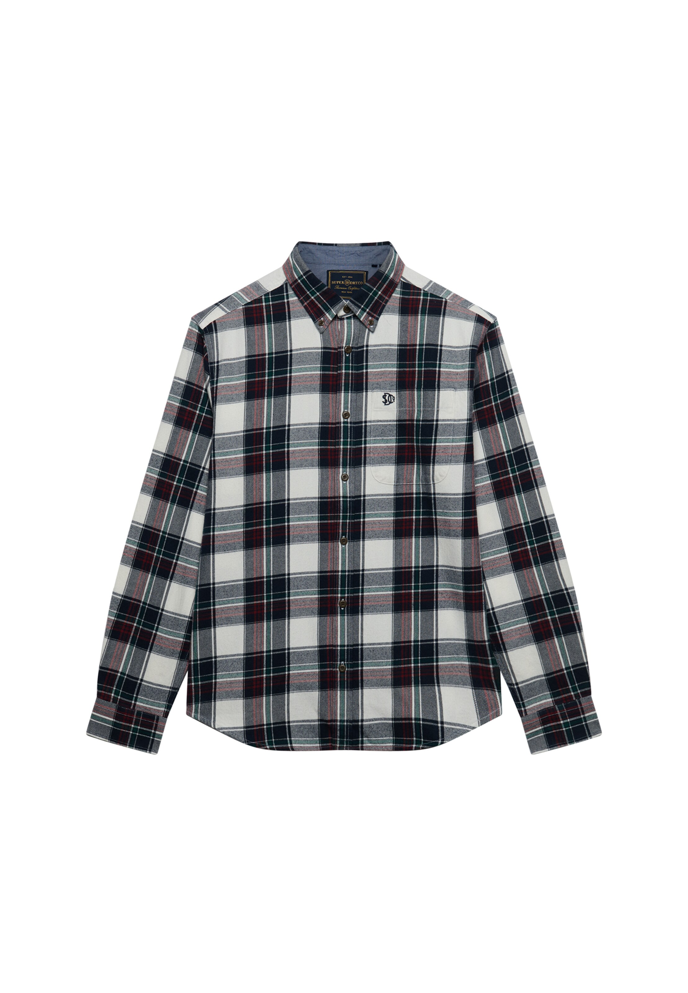 Chemise Superdry & Co en bleu : devant
