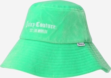 Juicy Couture Klobouk 'CLAUDINE' – zelená: přední strana