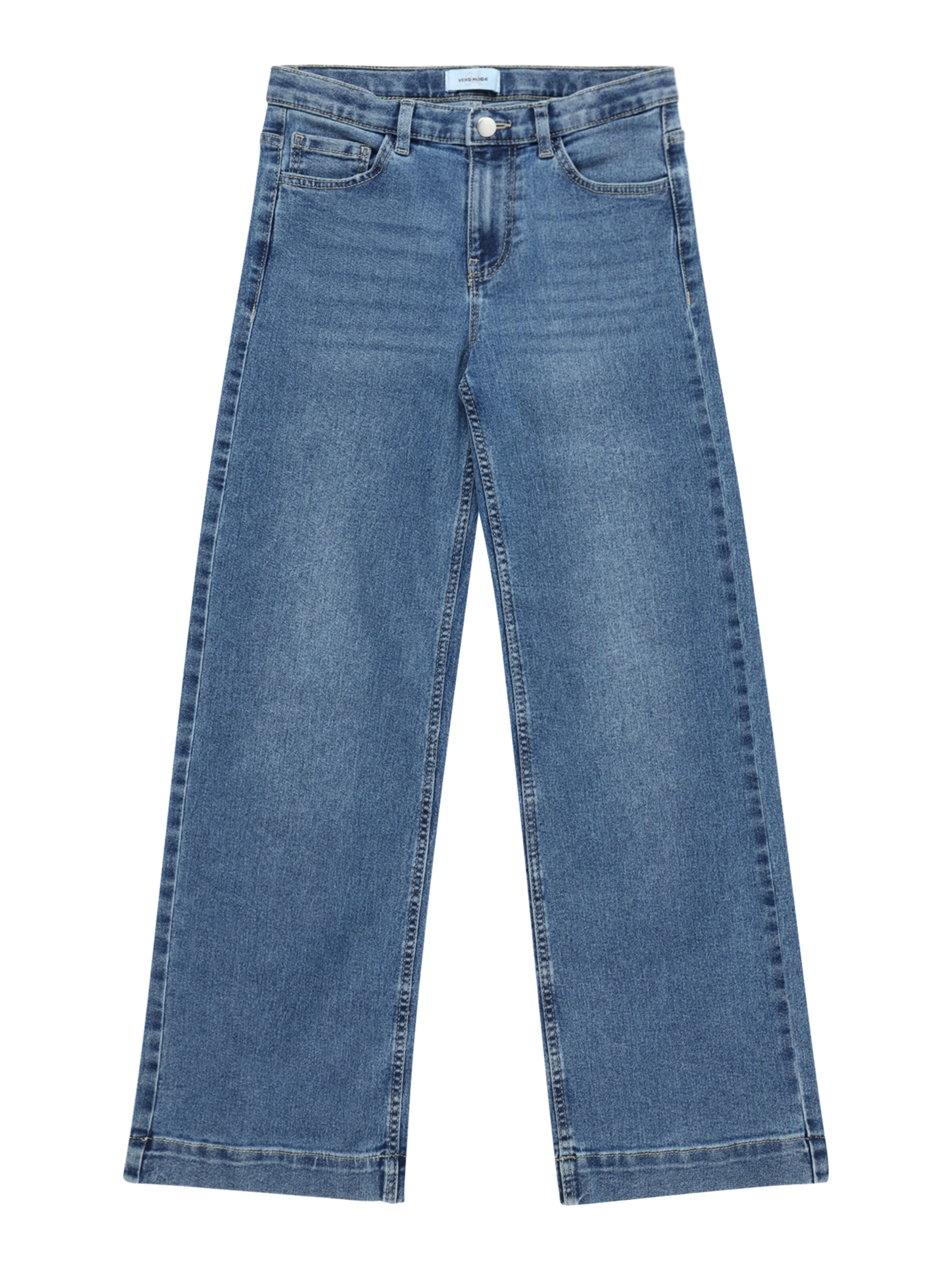 Vero Moda Girl Loosefit Jeans 'VMDaisy' in Blau: Vorderseite