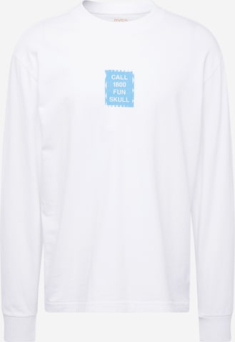 T-Shirt 'CALL' RVCA en blanc : devant