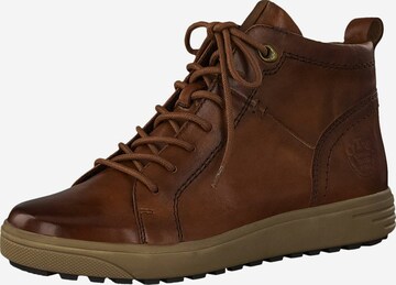 JANA High-Top Sneakers in Brown: front