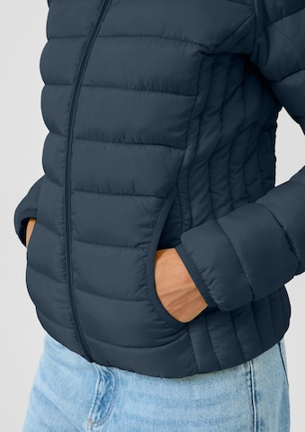 Veste mi-saison QS en bleu