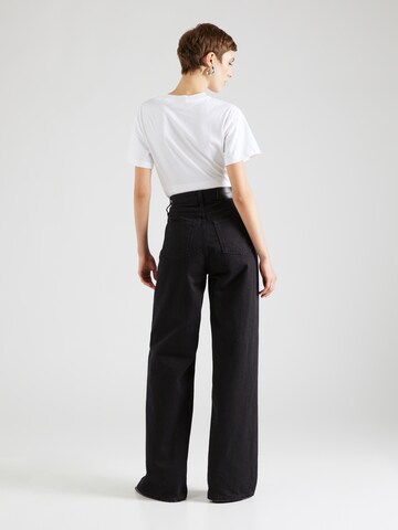 Calvin Klein Wide leg Jeans in Zwart