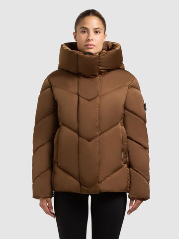 khujo Winter Jacket in Brown