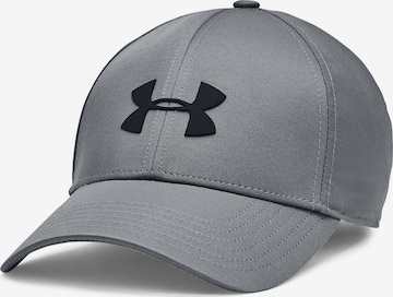 UNDER ARMOUR Athletic Cap in Grey: front