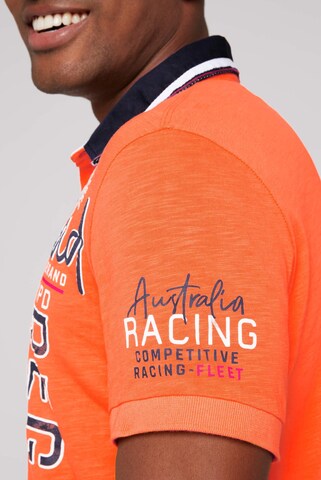 CAMP DAVID Shirt 'Laser Sailing' in Orange