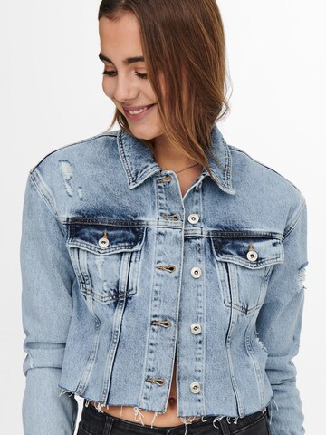 Veste mi-saison 'Emily' ONLY en bleu