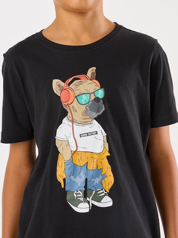 Denim Factory - Camiseta 'San Diego' en negro